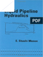 Liquid Pipeline Hydraulics (Español