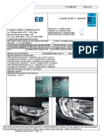 3687-18 Headlamp Ford EcoSport H4 2016 - 2017 1.6 POWERSHIFT
