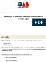 A Cobranca de Multas No Ambito Da Receita Federal e Encargos Legais 1912 v2