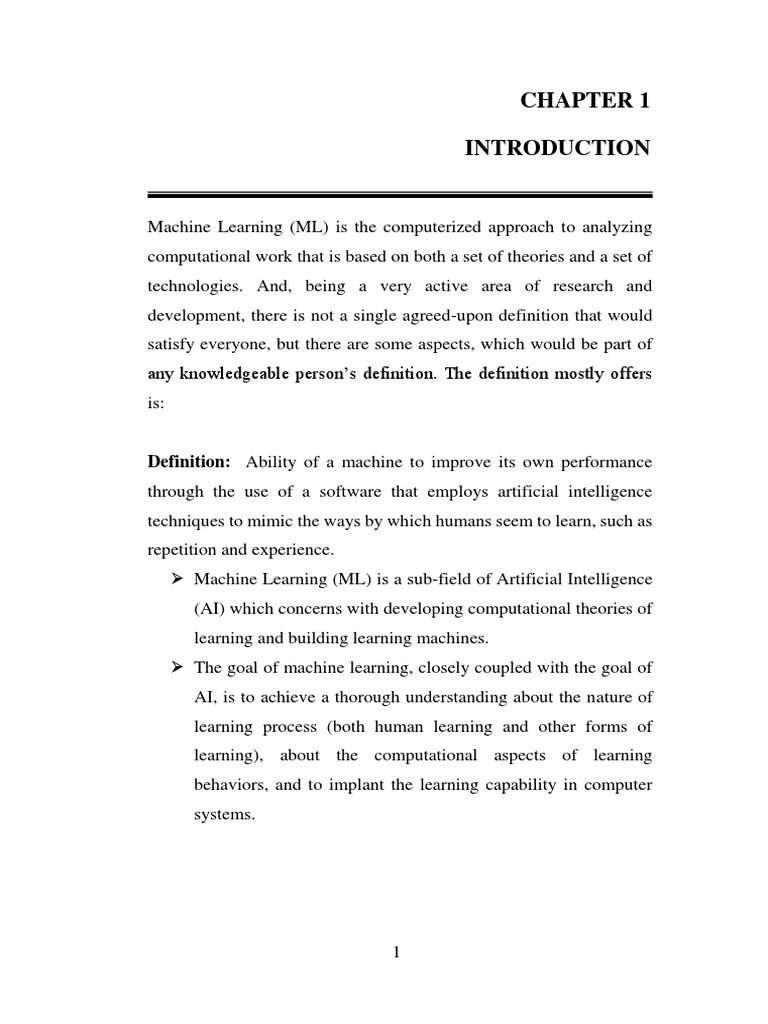 Machine Learning Seminar Report | Statistical Classification | Bayesian ...