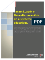 Panamá, Japón y Finlandia Un Análisis de Sus Sistemas Educativos