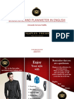 Brochure and Planimeter in English