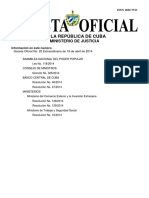Ley de Inversion Extranjera CUBA 2014