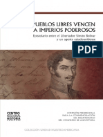CNH_ Pueblos Libres Vencen a Imperios Poderosos. Epistolario Bolivar