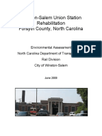 Winston-Salem Union Station Rehabilitation Forsyth County, North Carolina