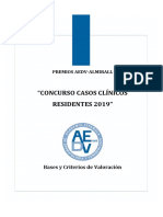 PREMIOS AEDV-ALMIRALL“CONCURSOCASOS CLÍNICOS RESIDENTES 2019”