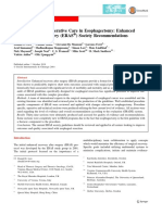 Guidelines For Perioperative Care in Esophagectomy Enhanced Recovery After Surgery (ERAS®) Society Recommendations.