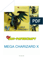 Mega Charizard X Lineless