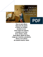 Dios Te Salve María