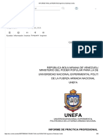 INFORME FINAL de PASANTIAS Ingenieria Sistemas Unefa PDF