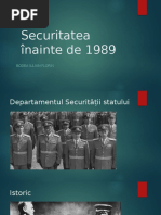 Securitatea Înainte de 1989