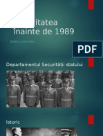 Securitatea Înainte de 1989