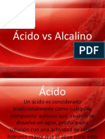 Ácido vs Alcalino