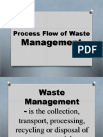 Process Flow of Waste Management