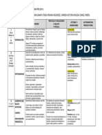 Periodismo I Cronograma 2019 I