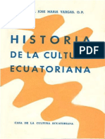 Historia de La Cultura Ecuatoriana LIBRO 