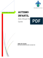 Autismo, Protocolo de Investigación