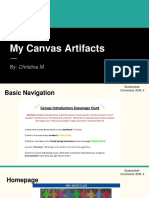 My Canvas Artifacts Miz