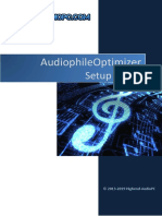 Audiophile Optimizer Setup Guide