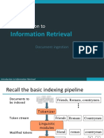 Introduction To: Information Retrieval