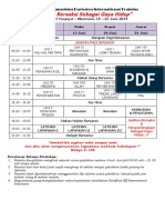 Schedule Ee Training Tuapejat 18-21 Juni 2019