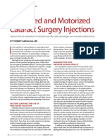 Cataract Surgery Advances in Preloaded and Motorized Injectors