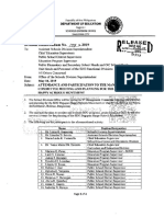 Division Memo No 175 s 2019 Attendance and Participation to the Management Committee Meeting and Planning for the Sdo Dagupan Happy Schools Movement