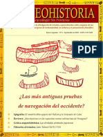Revista ARQUEOHISTORIA. Por Una Arqueolo