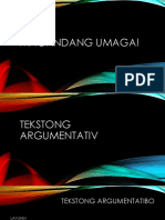 Tekstong Argumentativ