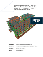 Memoria Descriptiva Estructuras