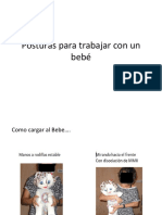 Posturas para Trabajar Con Bebé