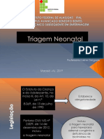  Aula de Triagem Neonatal