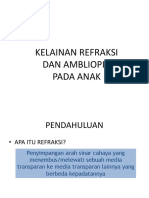 Kelainan Refraksi Dan Ambliopia