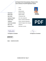CSK Himachal Pradesh Krishi Vishvavidyalaya, Palampur (H.P.) Admit Card For Entrance Test 2019 Application System