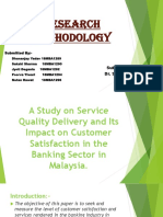 Research Methodology Case Study On Banking System