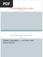 Calculating IVI Rates