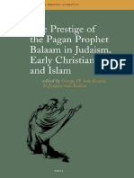 The Prestige of the Pagan Prophet Balaam in Judaism Early Christianity and Islam.pdf