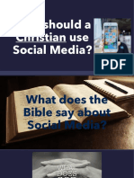 Social Media and The Christian Disciple