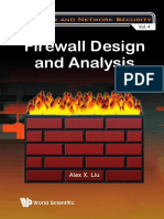 Alex X. Liu - Firewall Design and Analysis (Computer and Network Security) - World Scientific Publishing Company (2010) PDF