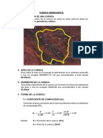 Analisis de Cuenca Hidrogáfica 1