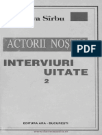 Sirbu, Eva - Actorii Nostri - Interviuri Uitate 2 1999