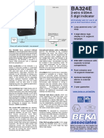 2-Wire 4/20ma 5 Digit Indicator: Intrinsically Safe For Use in All Gas & Dust Hazardous Areas