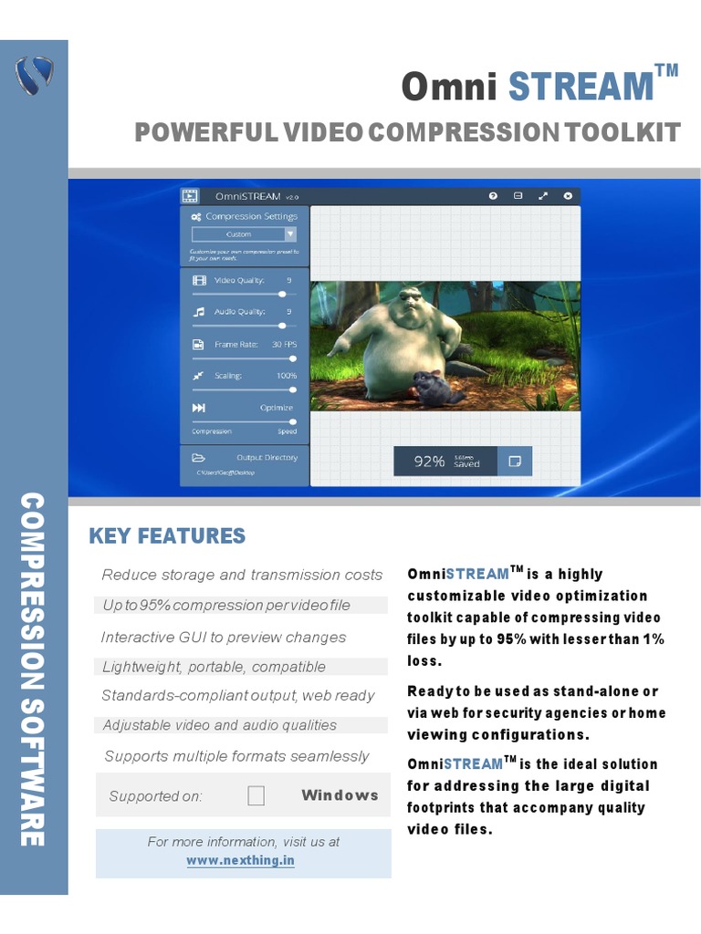 Stream Powerful Video Compression Toolkit PDF