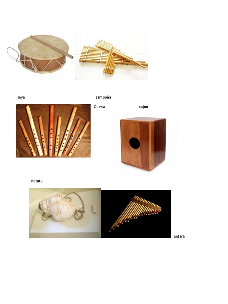 Instrumentos Musicales Cajamarquinos | PDF