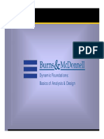Dynamic Foundations: Basics of Analysis & Design
