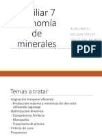Auxiliar 7 Economía de minerales Aux.7.pptx