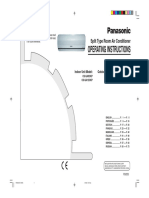 Panasonic CS-SA12CKP User Manual