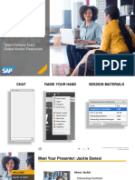 Navigating SAP v50