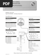 MESSKO® Trasy Series Type MT-STW160F2 - Winding Temperature