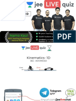 27Apr-Kinematics 1D PDF